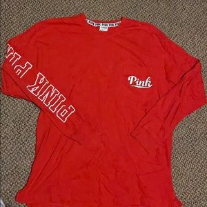 Red VS PINK long sleeve